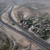 Le village de Khan al-Ahmar, où vivent environ 200 bédouins, est situé à une dizaine de kilomètres à l'est de Jérusalem (archives).